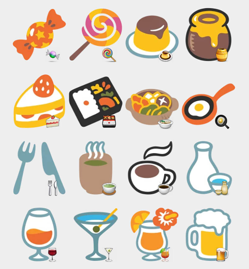 Food Emoji Stickers - Stickers Telegram