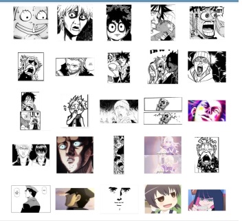 Anime and Manga Reactions/faces