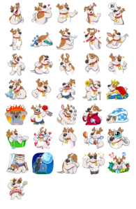 Add Stickers Telegram Richie Dog Funny Telegram Messenger