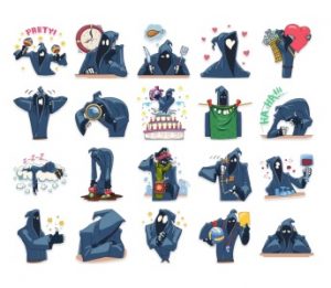 Djis Word telegram stickers