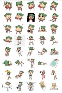 Telegram Stickers Yotsuba