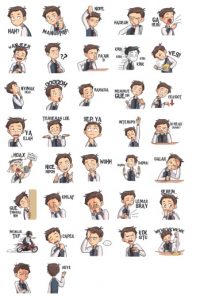 Si Tengil Stickerss Telegram Gaplek